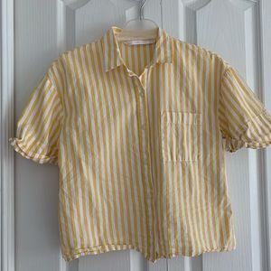 XS ZARA stripped blouse